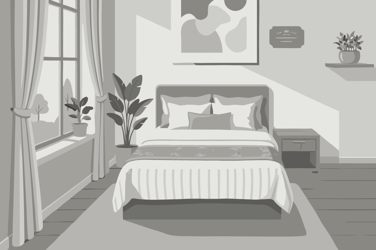 Standard Queen Room with One Queen Bed